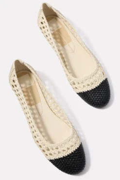 Shoes<DOLCE VITA Catia Flat Bone/Black