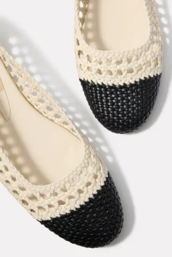 Shoes<DOLCE VITA Catia Flat Bone/Black