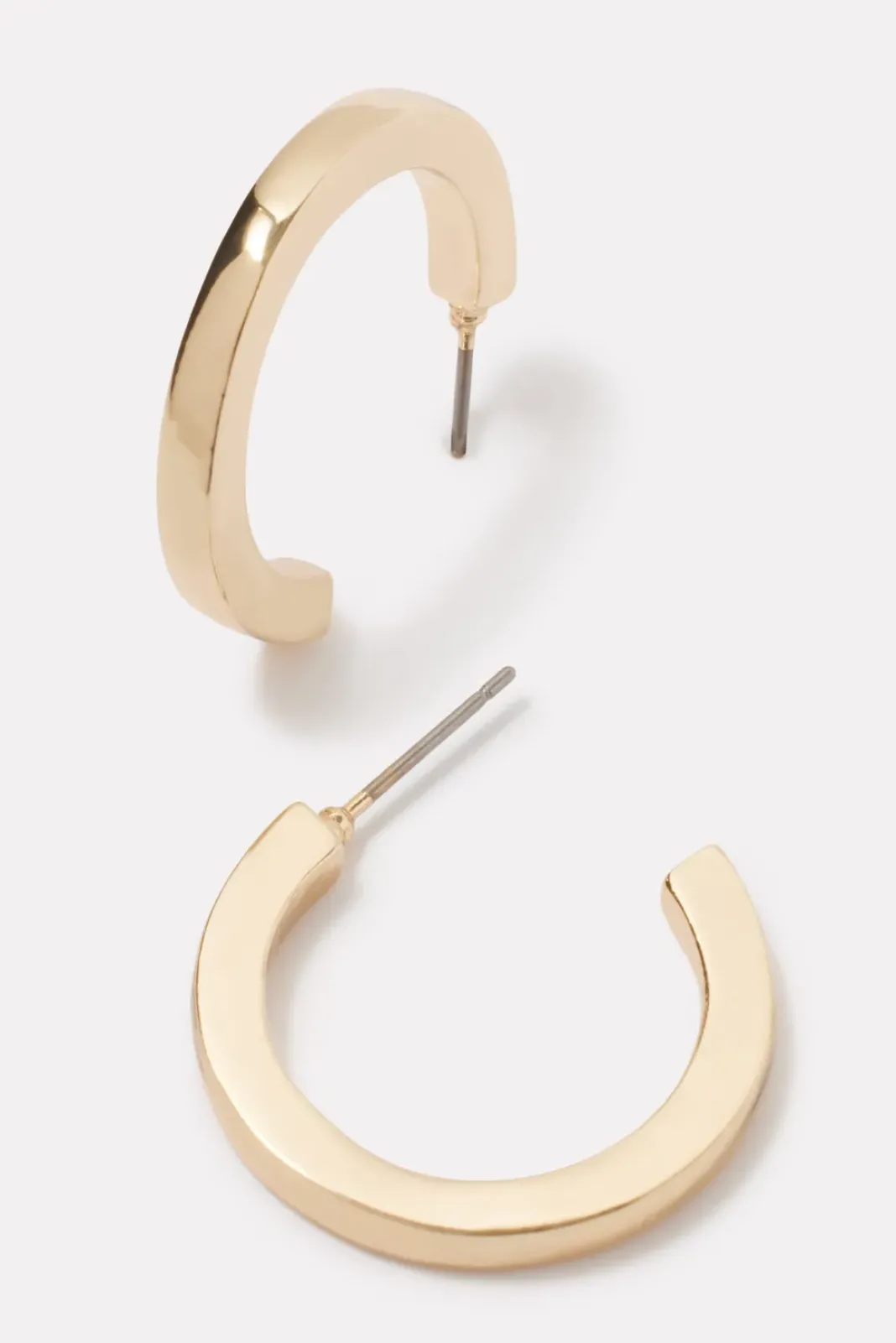 Jewelry<EVEREVE Cecily Flat Hoops Gold