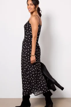Dresses<Z SUPPLY Cecily Polka Dot Slip Dress Polkadot