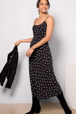 Dresses<Z SUPPLY Cecily Polka Dot Slip Dress Polkadot