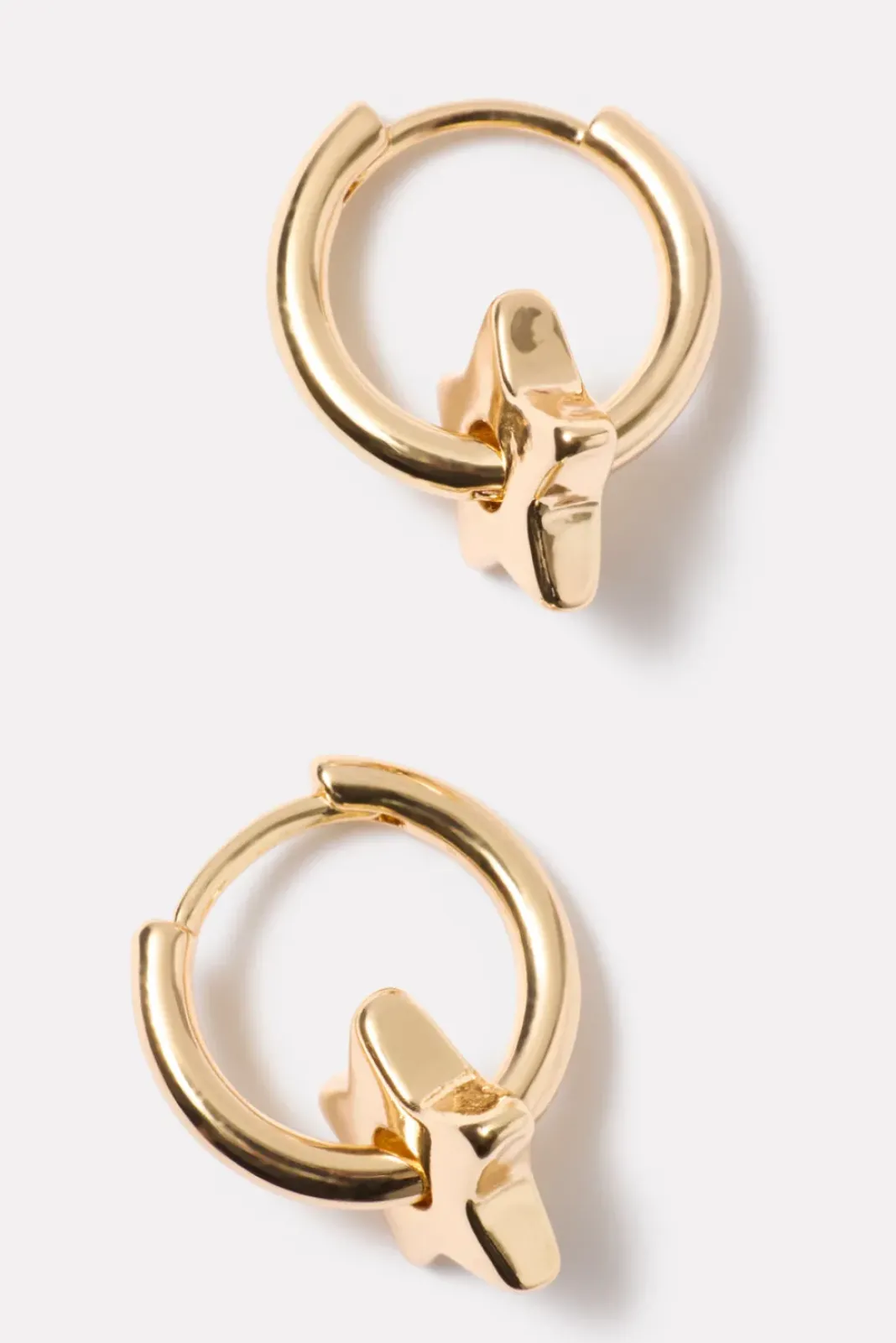 Jewelry<EVEREVE Celestial Star Huggies Gold