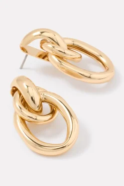 Jewelry<EVEREVE Chantal Geo Earrings Gold