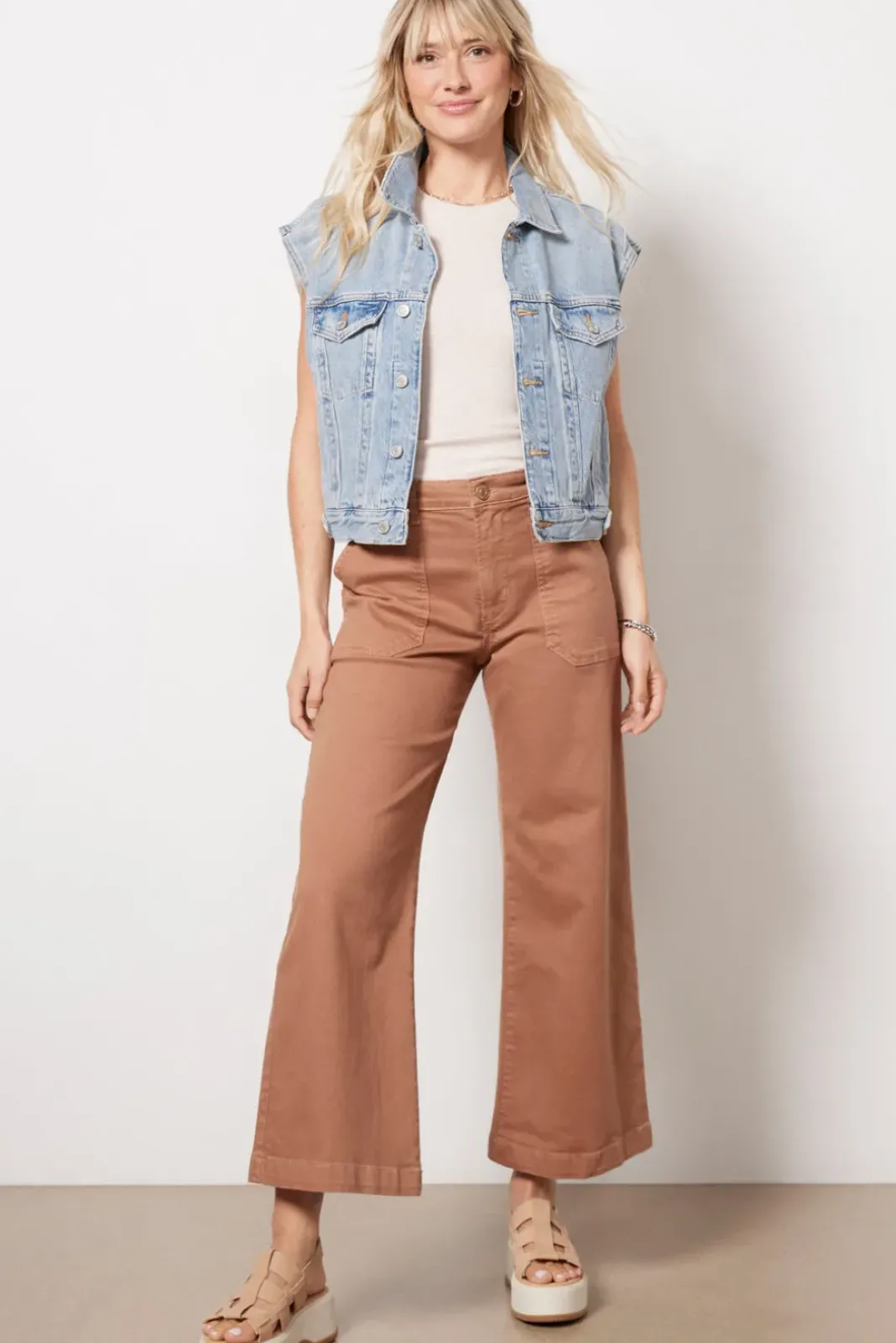 Blazers & Jackets<AGOLDE Charli Vest Immortal