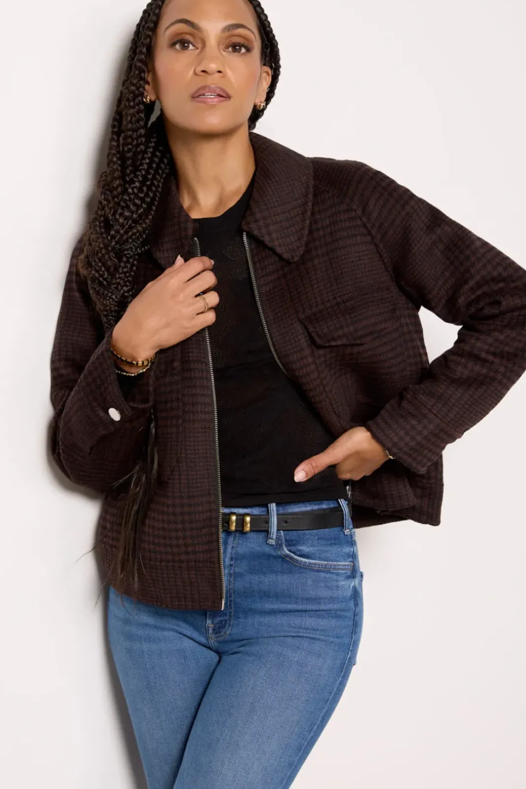 Blazers & Jackets<RAILS Cheyenne Coat Espressohoundstooth