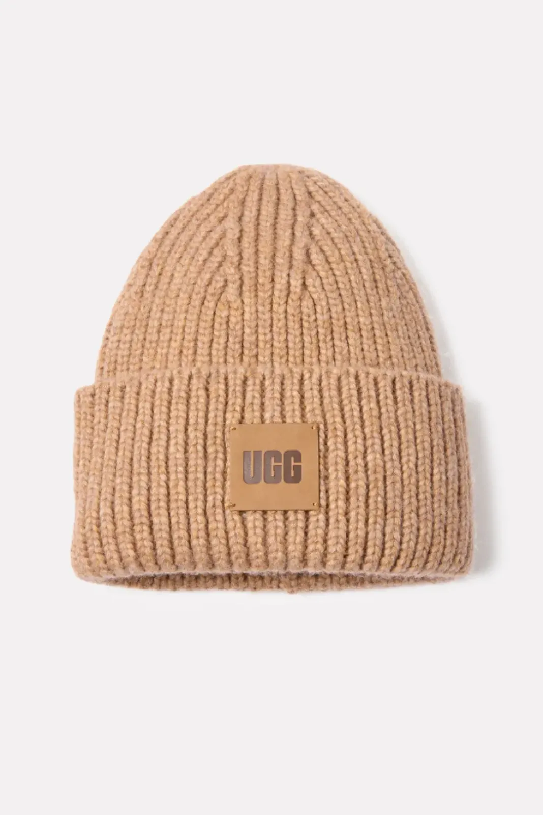 Hats<UGG Chunky Rib Beanie Camel
