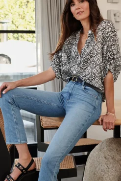Jeans<PAIGE Cindy Crop Persona