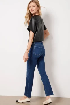 Jeans<PAIGE Cindy w Raw Hem Foreignfilm