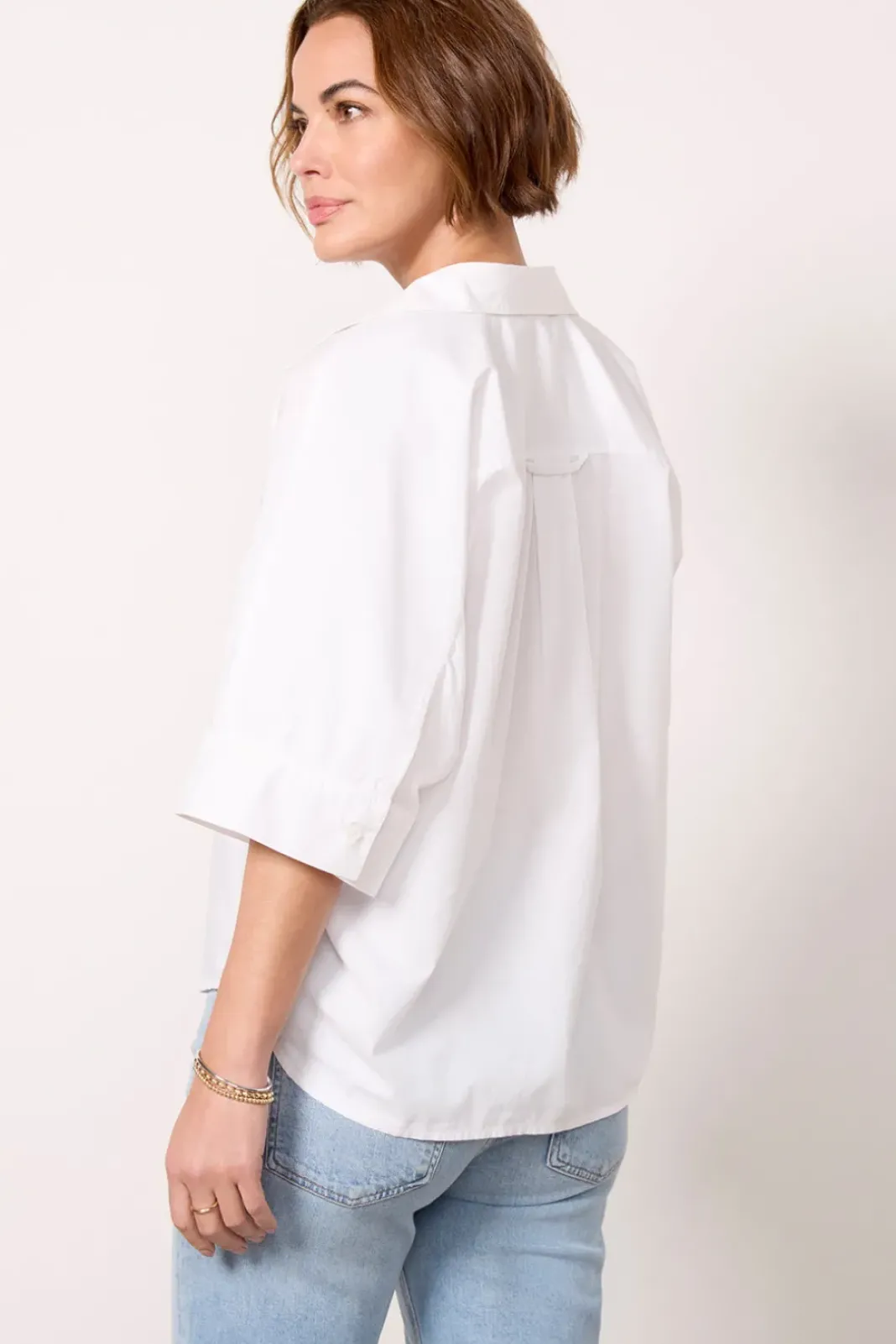 Tops & Tees<CITIZENS OF HUMANITY Claire Origami Shirt Opticwhite