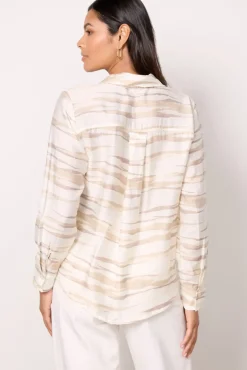 Tops & Tees<EVEREVE Clara Sheer Shirt Neutral