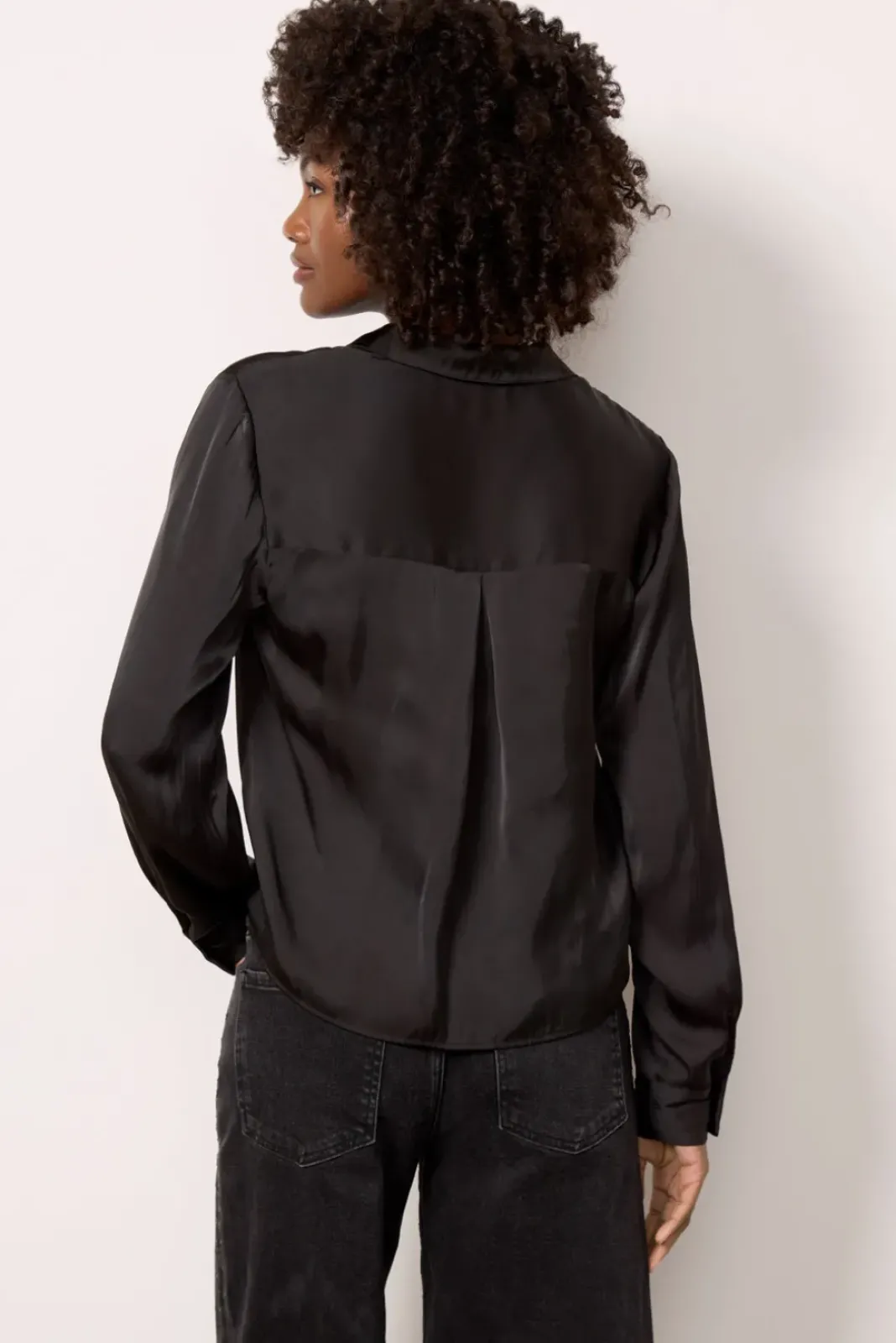 Tops & Tees<Z SUPPLY Clara Silky Top Black