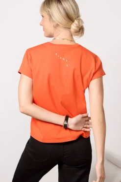 Tops & Tees<CLARE V. Classic Tee Bloodorange