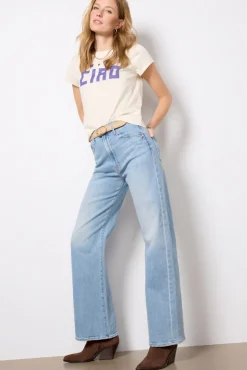 Tops & Tees<CLARE V. Classic Tee Cream