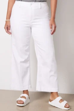 Jeans<PAIGE Clean Front Nellie Crispwhite