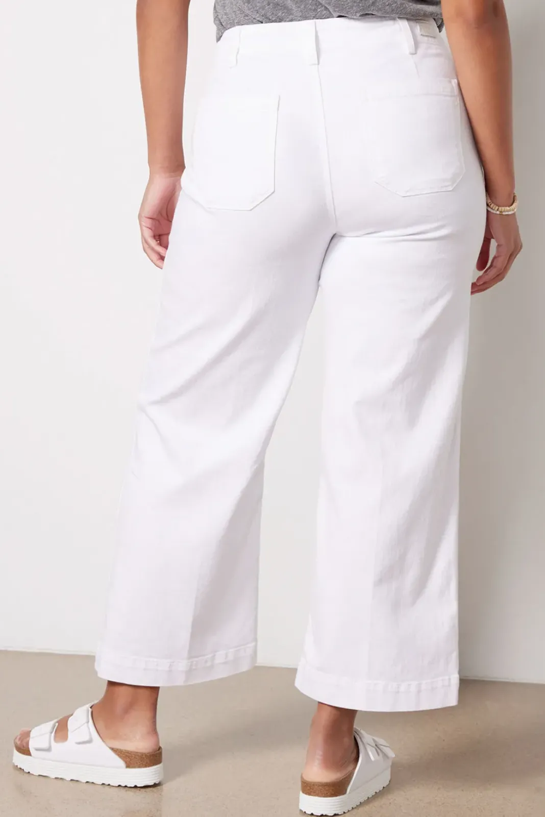Jeans<PAIGE Clean Front Nellie Crispwhite