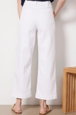 Jeans<PAIGE Clean Front Nellie Crispwhite