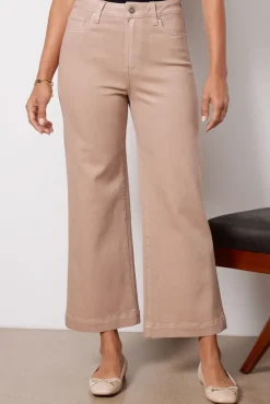 Pants & Leggings<PAIGE Coated Anessa Frenchlatte