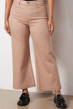 Pants & Leggings<PAIGE Coated Anessa Frenchlatte