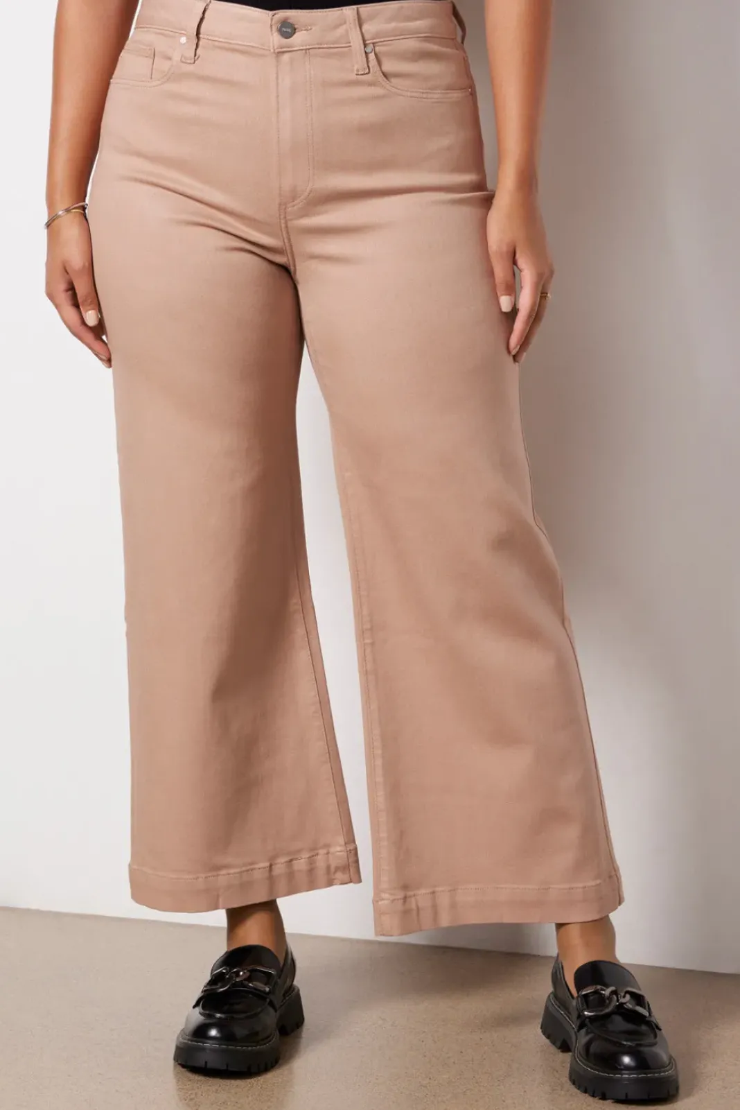 Pants & Leggings<PAIGE Coated Anessa Frenchlatte
