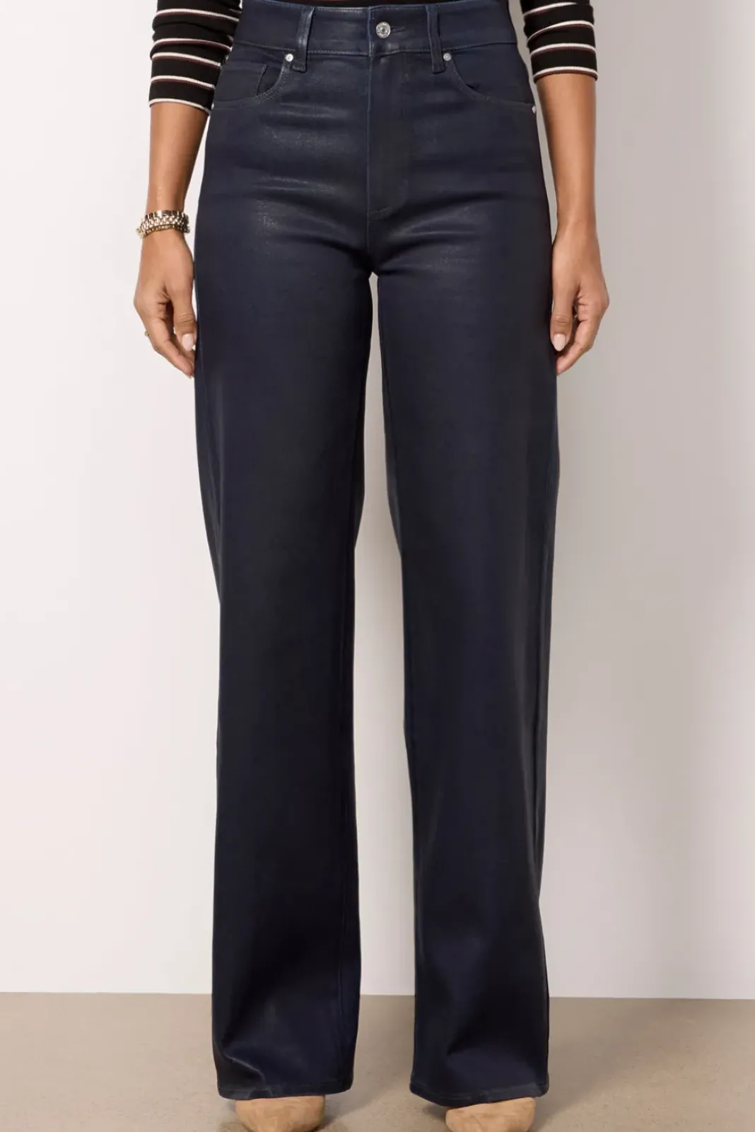 Jeans<PAIGE Coated Sasha Glazedindigo