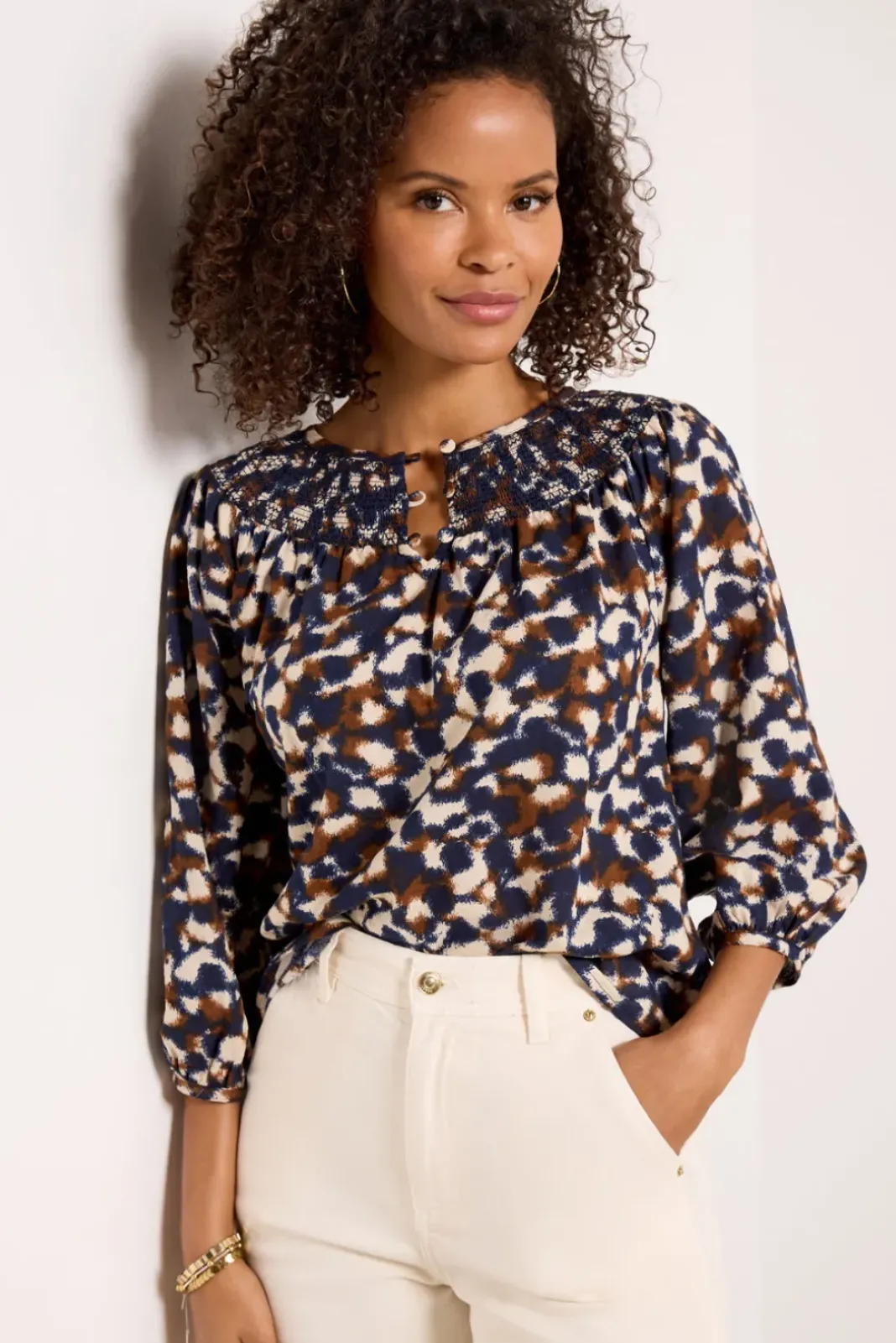 Tops & Tees<EVEREVE Collins Top Abstract
