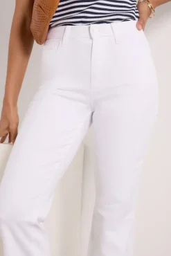 Jeans<PAIGE Courtney w Raw Hem Crispwhite