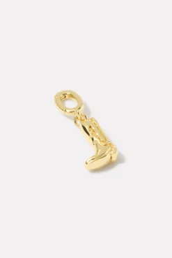 Jewelry<GORJANA Cowboy Boot Charm Gold