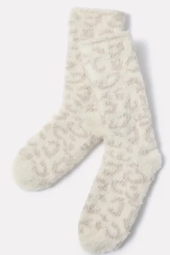 Socks<BAREFOOT DREAMS CozyChic Wild Sock Cream/Stone