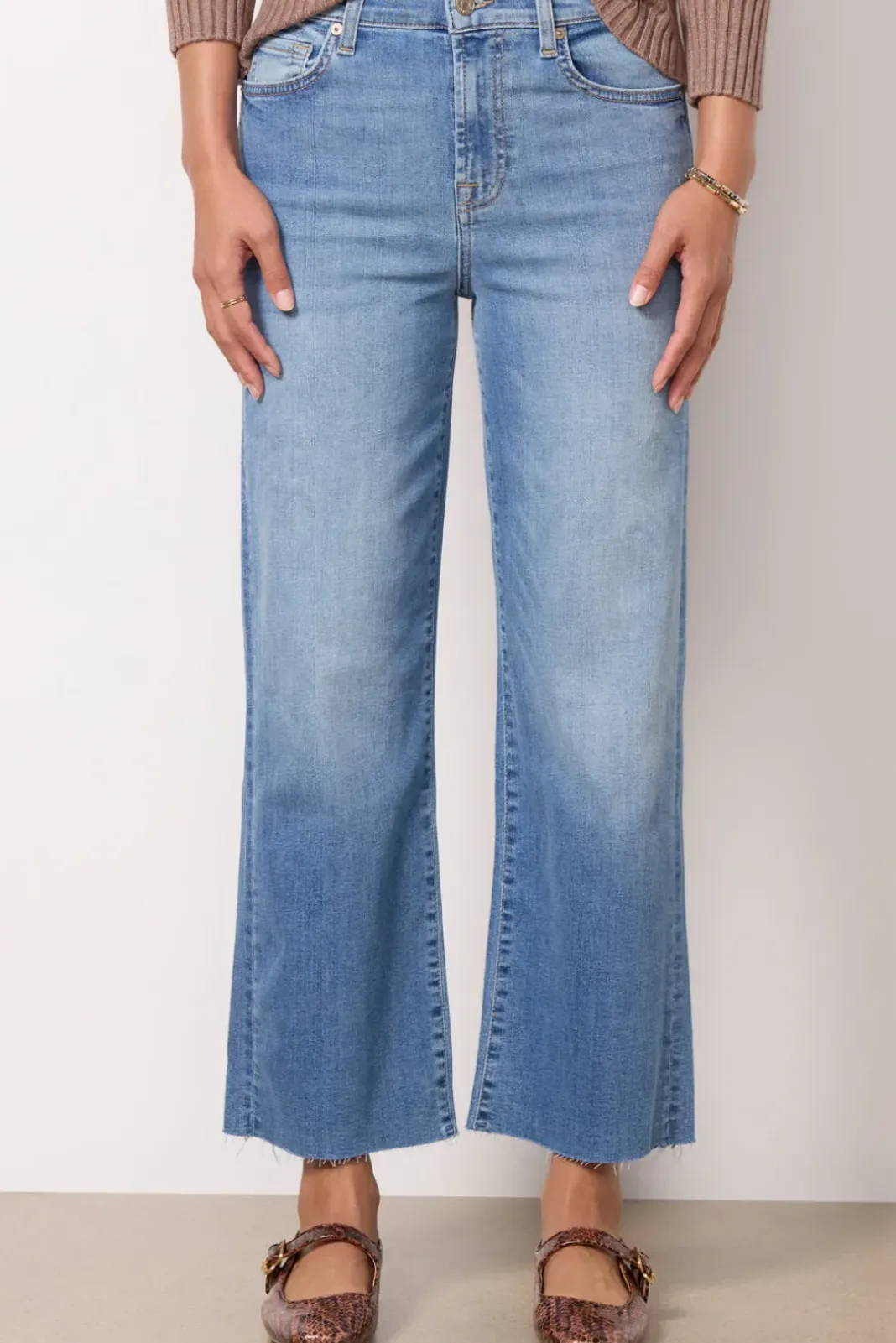 Jeans<7 FOR ALL MANKIND Cropped Alexa Astra
