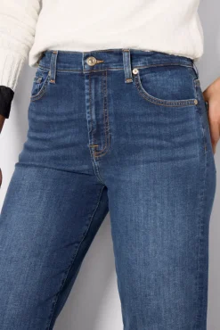 Jeans<7 FOR ALL MANKIND Cropped Alexa Highwaves
