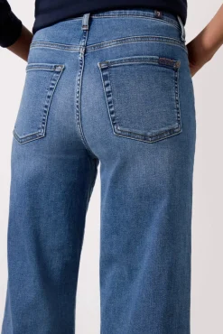 Jeans<7 FOR ALL MANKIND Cropped Alexa w Cut Hem Clara