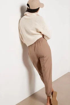 Pants & Leggings<VARLEY Cypress Turnup Taper Pant Taupestone
