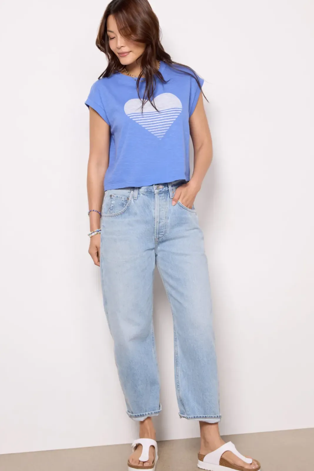 Jeans<CITIZENS OF HUMANITY Dahlia Baby Roll Ribbon