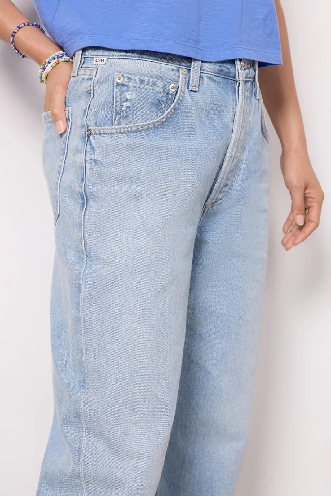 Jeans<CITIZENS OF HUMANITY Dahlia Baby Roll Ribbon