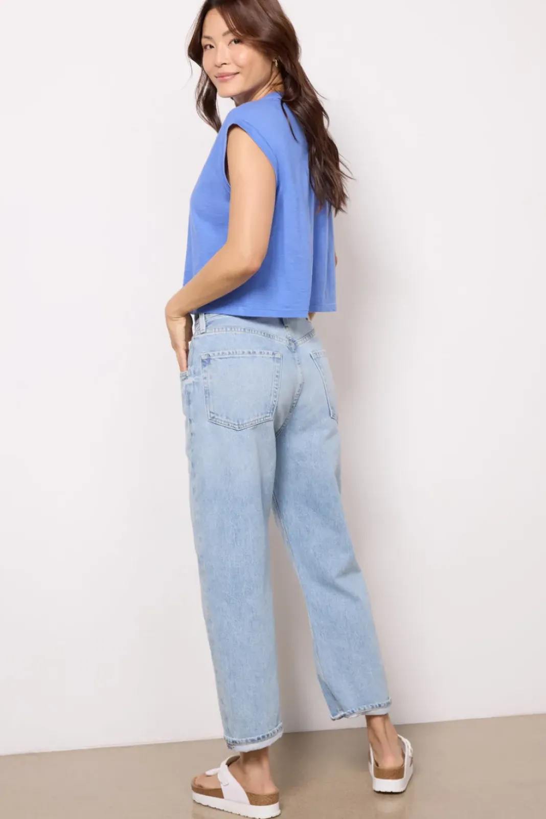 Jeans<CITIZENS OF HUMANITY Dahlia Baby Roll Ribbon