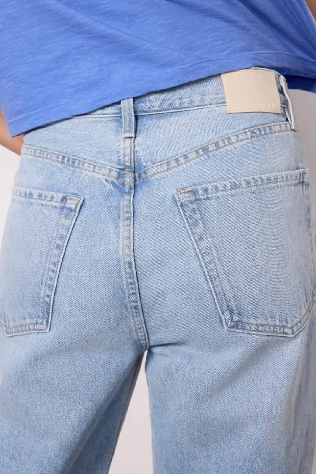Jeans<CITIZENS OF HUMANITY Dahlia Baby Roll Ribbon