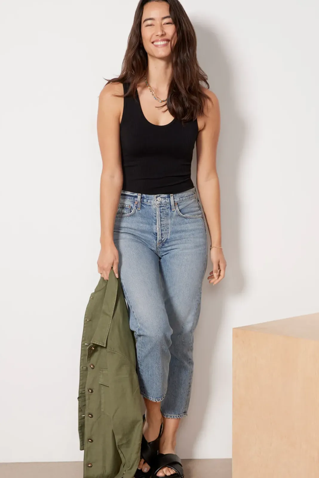 Intimates & Lounge<EVEREVE Daisy Seamless Tank Black