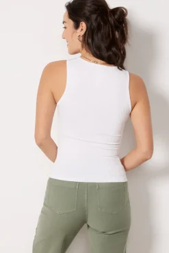 Intimates & Lounge<EVEREVE Daisy Seamless Tank White