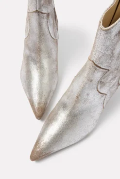 Shoes<SEYCHELLES Dallas Cowboy Boot Pewter