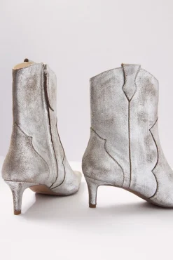 Shoes<SEYCHELLES Dallas Cowboy Boot Pewter
