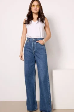 Jeans<AGOLDE Dame Wide Leg Enamour