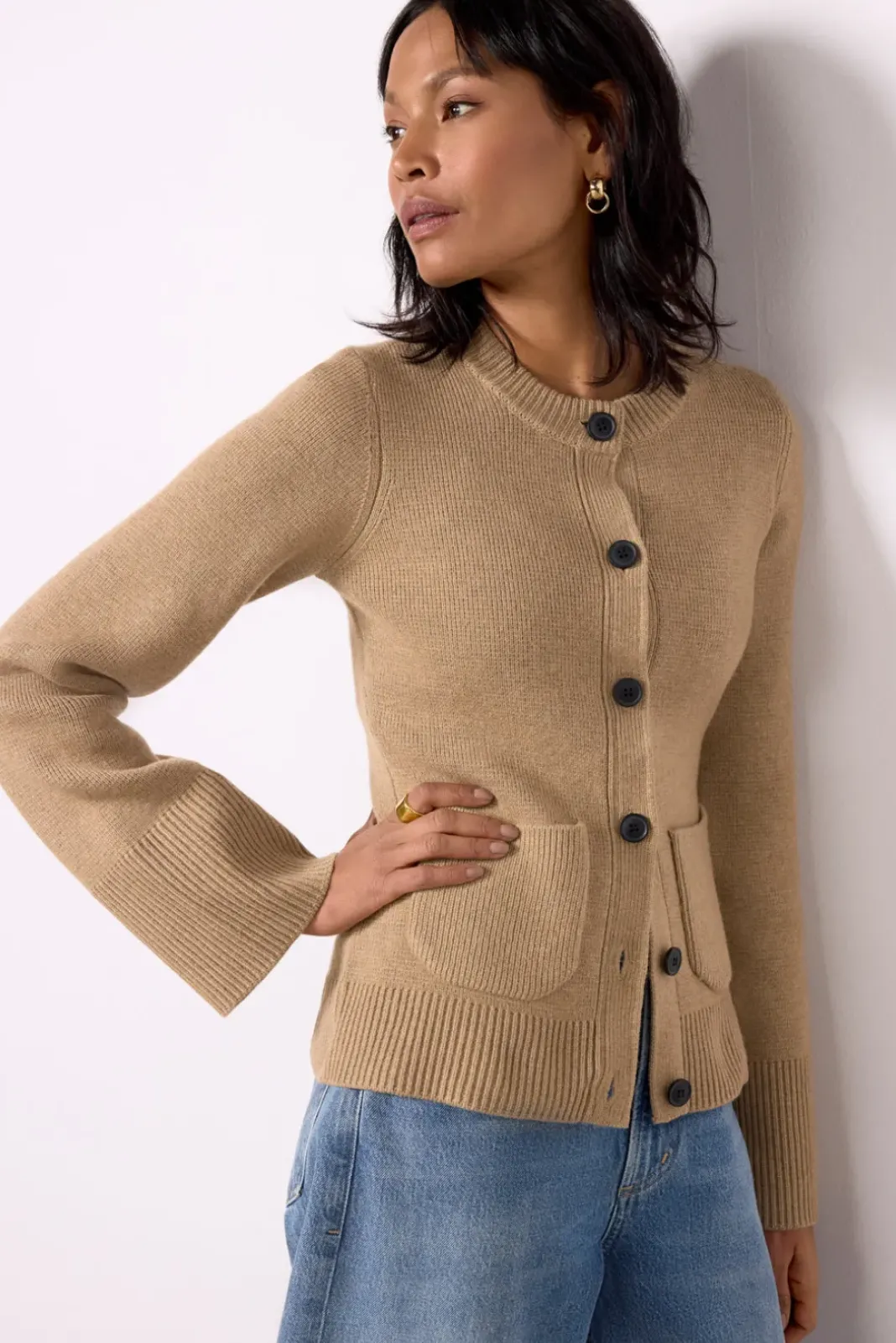 Sweaters<PISTOLA Dani Cardigan Toastedwheat