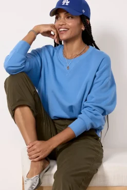 Sweatshirts<LNA Daniel Sweatshirt Bluesmoke