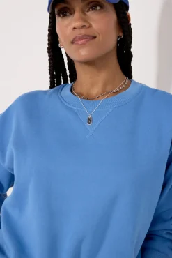 Sweatshirts<LNA Daniel Sweatshirt Bluesmoke