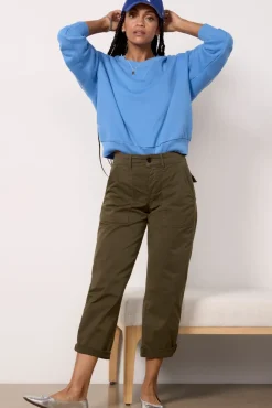 Sweatshirts<LNA Daniel Sweatshirt Bluesmoke