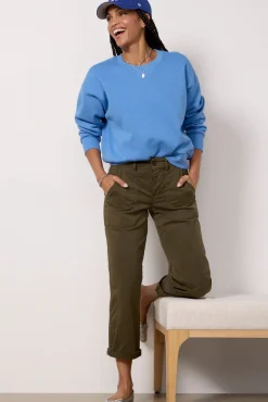 Sweatshirts<LNA Daniel Sweatshirt Bluesmoke