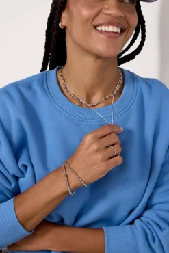 Sweatshirts<LNA Daniel Sweatshirt Bluesmoke