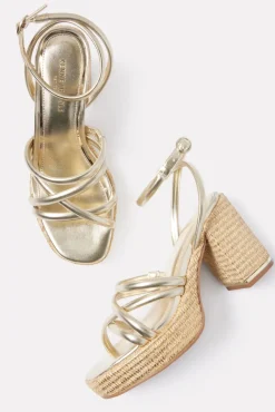 Shoes<KENNETH COLE Daphne Sandal Softgold