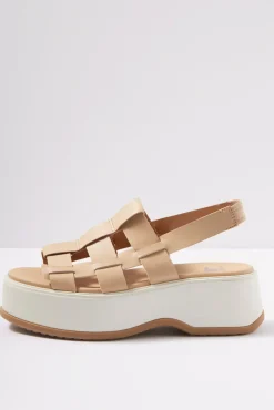Shoes<SOREL Dayspring Slingback Sandal Honeybeige