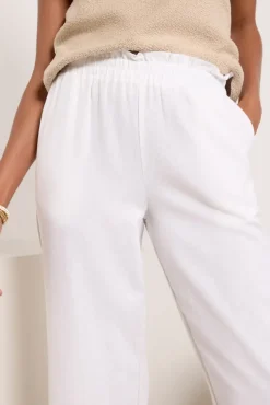Pants & Leggings<LNA Declan Linen Pant White